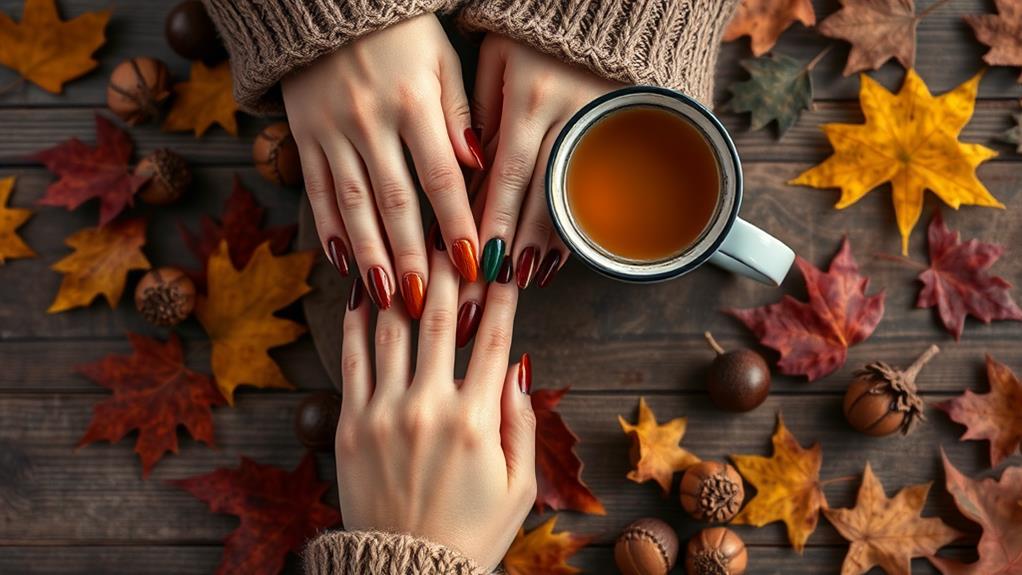 autumn nail colors 2024