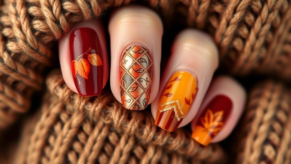 autumn nail designs 2024