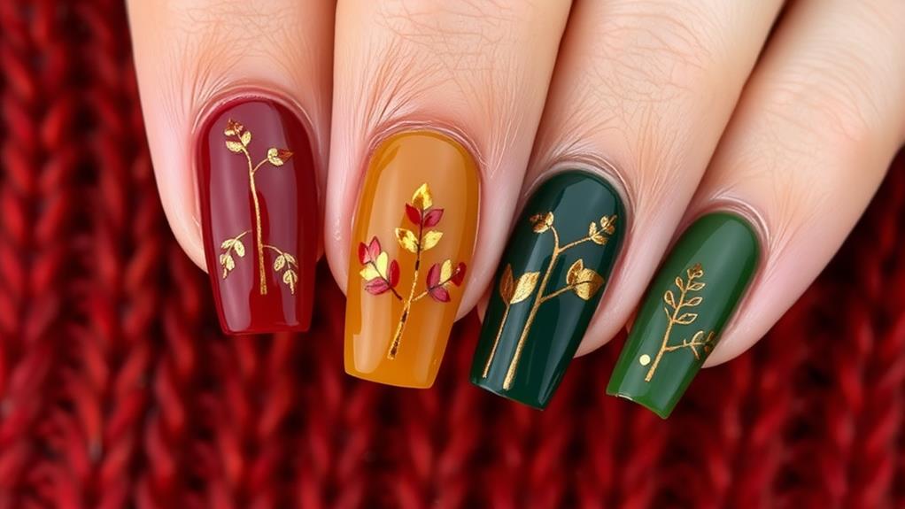 creative seasonal nail designs