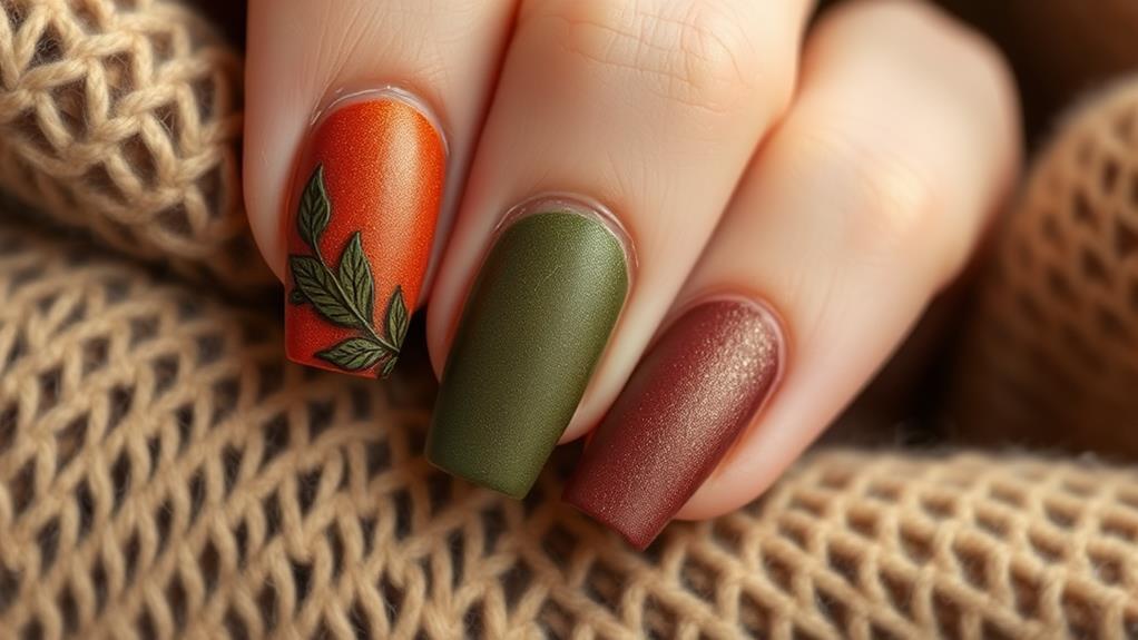 earthy warm color palette