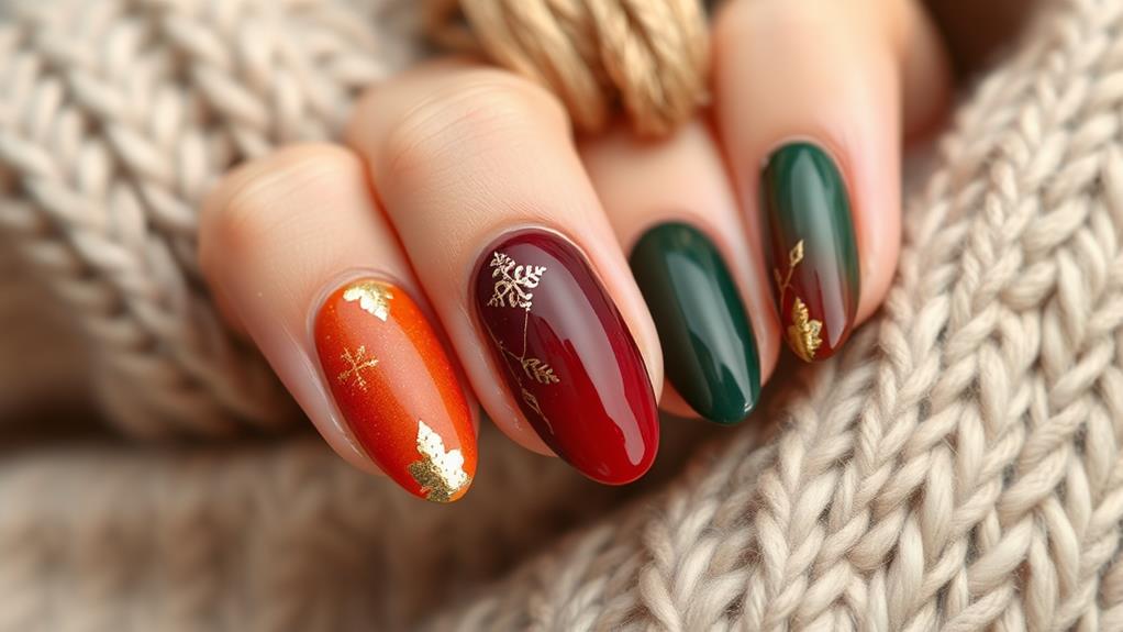 fall almond nail trends