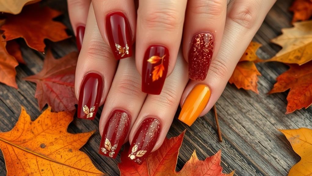 seasonal autumn nail trends