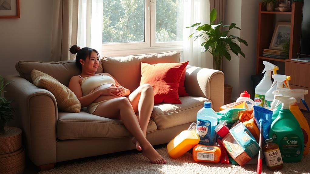 chores to avoid during pregnancy