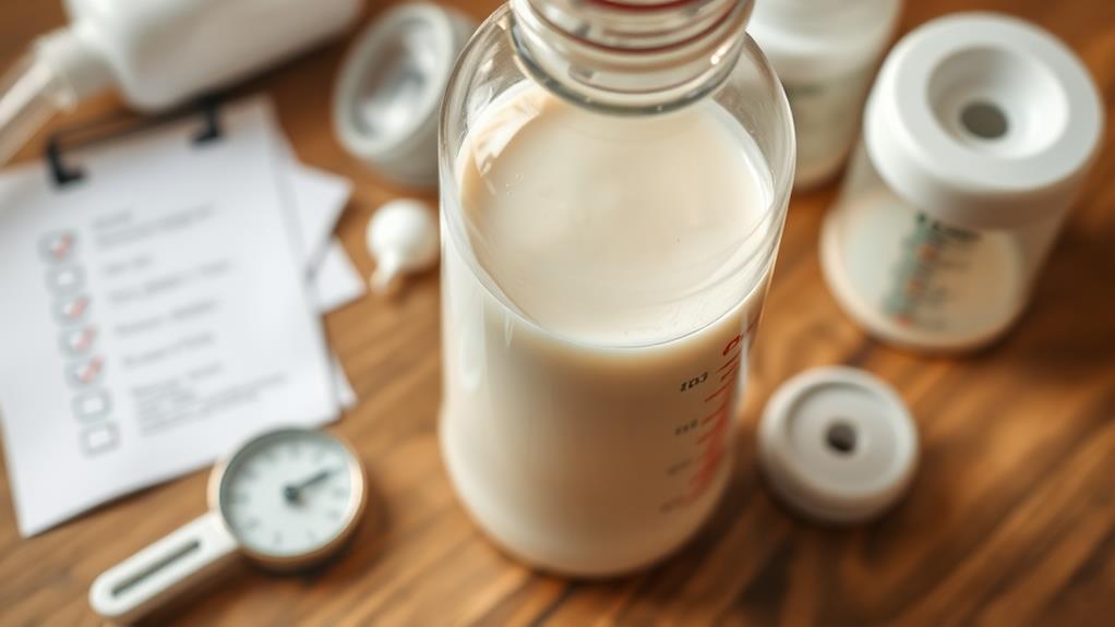 identifying poor quality milk