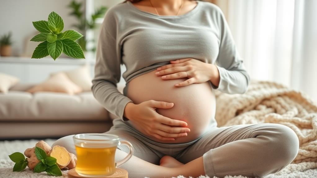 managing pregnancy gas symptoms