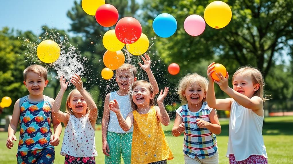 thrilling water balloon battles