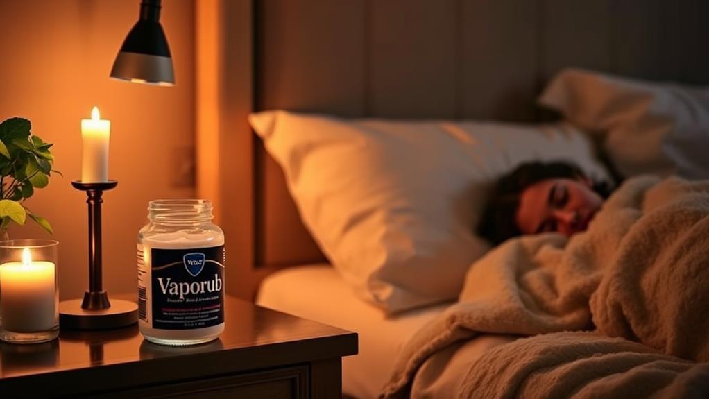 vicks vaporub bedtime benefits